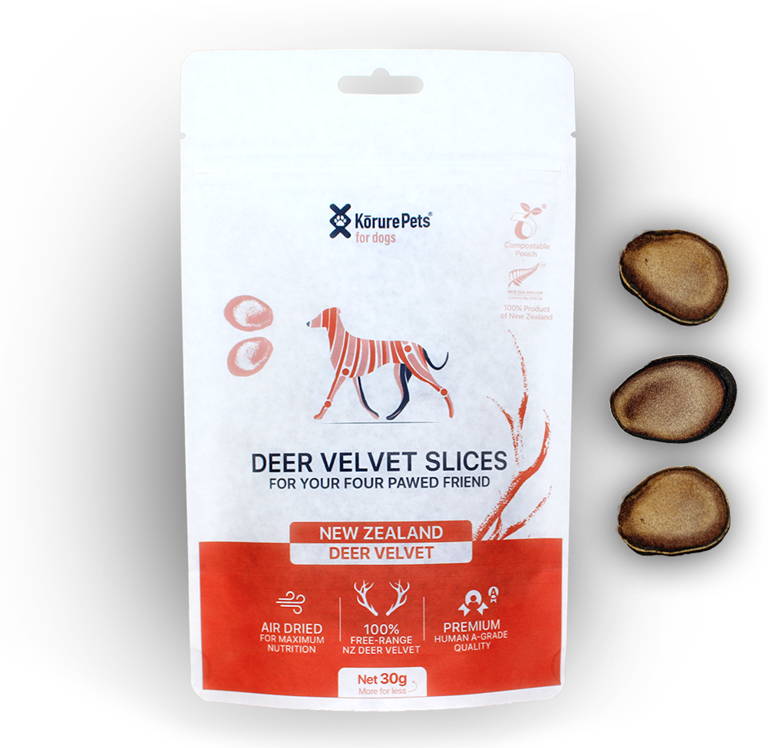 Deer velvet for dogs cheap